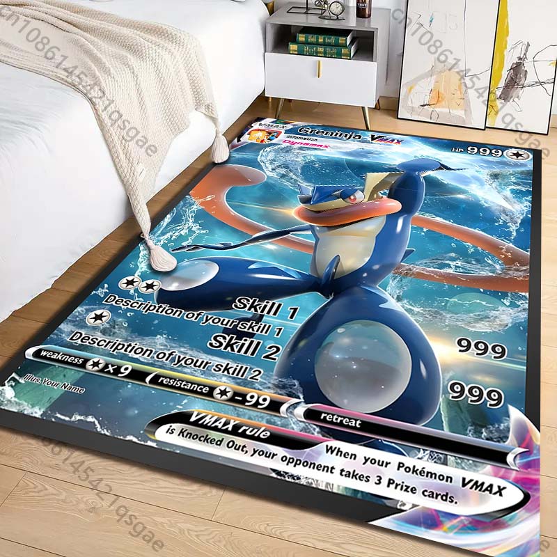 Commercial Printing Format - Tapete Estampado Pokémon Greninja (1 Peça)