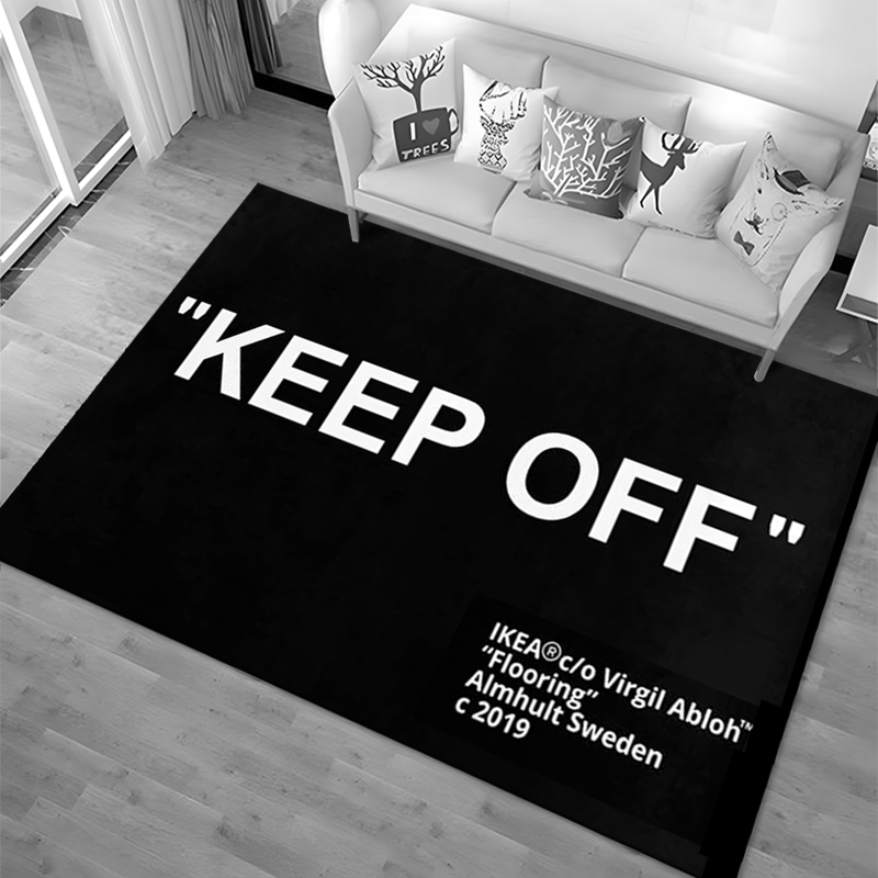 Commercial Printing Format - Tapetes 3D Impressos Grandes para Casa,
