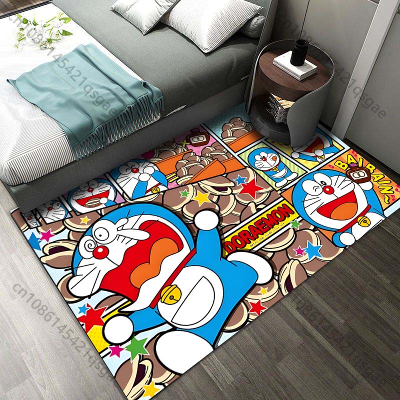 Commercial Printing Format - Tapete com estampa do Doraemon e