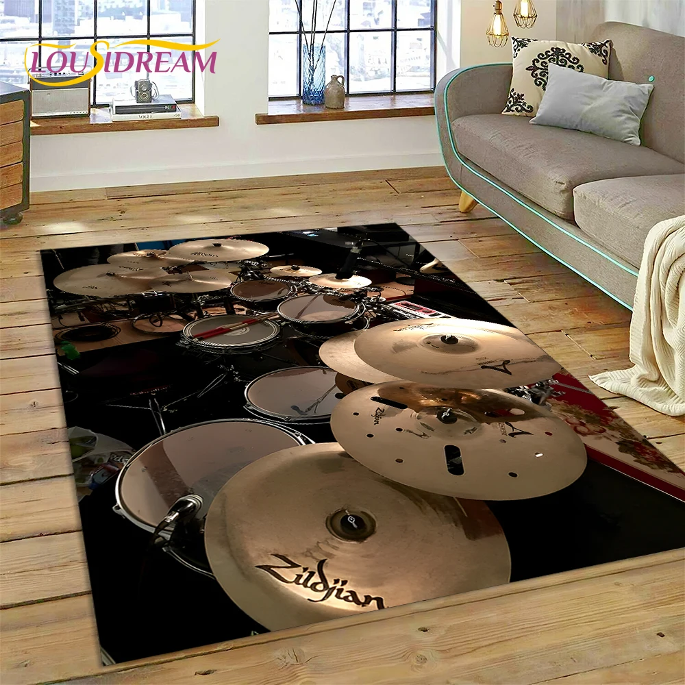 Commercial Printing Online - Kit de bateria instrumentos musicais conjunto