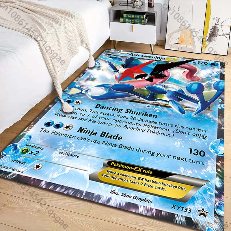 Tapete Estampado Pokémon Greni - Commercial Printing Format avaliação e preço
