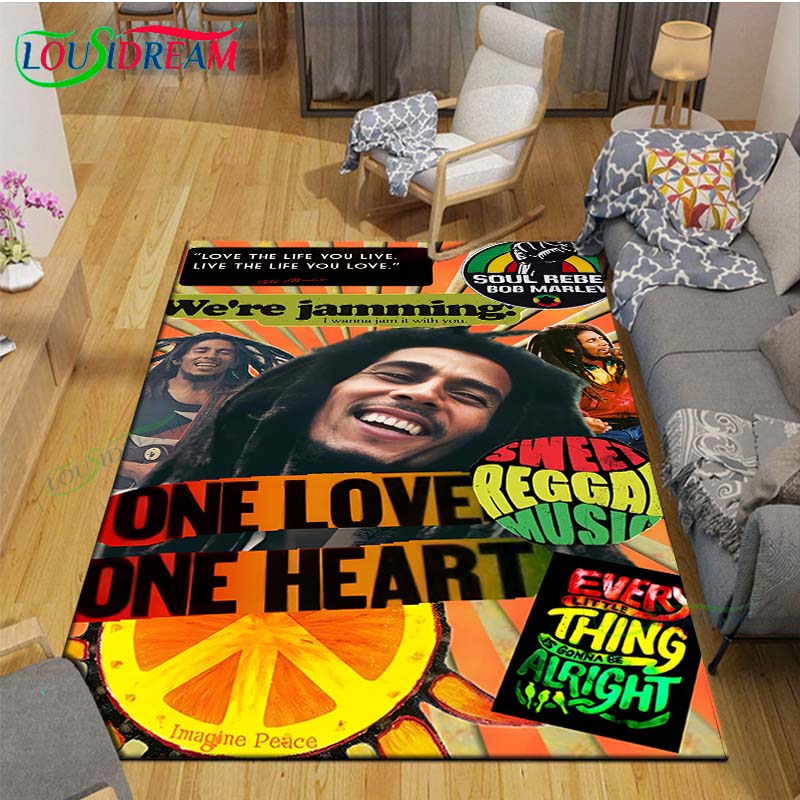 Pop cantor r-reggae bob marley - Commercial Printing Format avaliação e preço