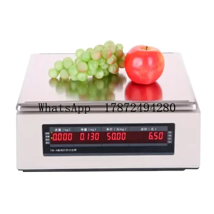 Balança Comercial com Impresso - Commercial Printing Machine Price avaliação e preço